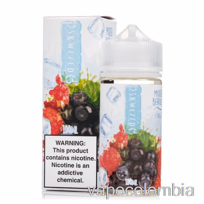 Vape Kit Completo Ice Bayas Mixtas - Skwezed - 100ml 0mg